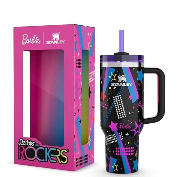 Stanley x Barbie 80's Rockers Tumbler  - 40oz Quencher - Picture 4 of 4